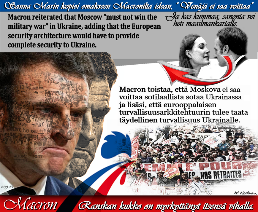 Ranska. Sanna Marin. Kiinan politiikka. Menetetty valta Afrikassa ja Aasiassa. Sex.