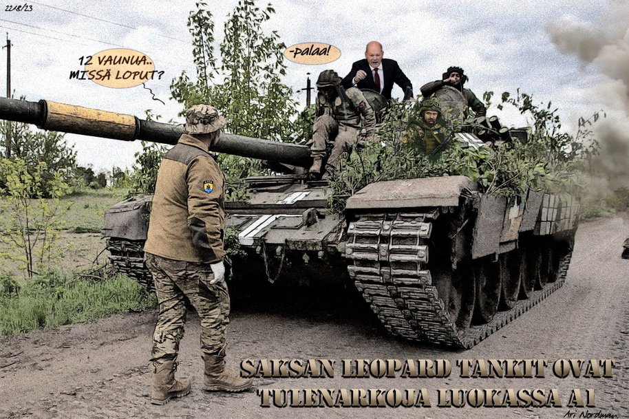 Panssarivaunu-Leopardi- Ukrainan sota- Atomiohjus- Uutiset- HS