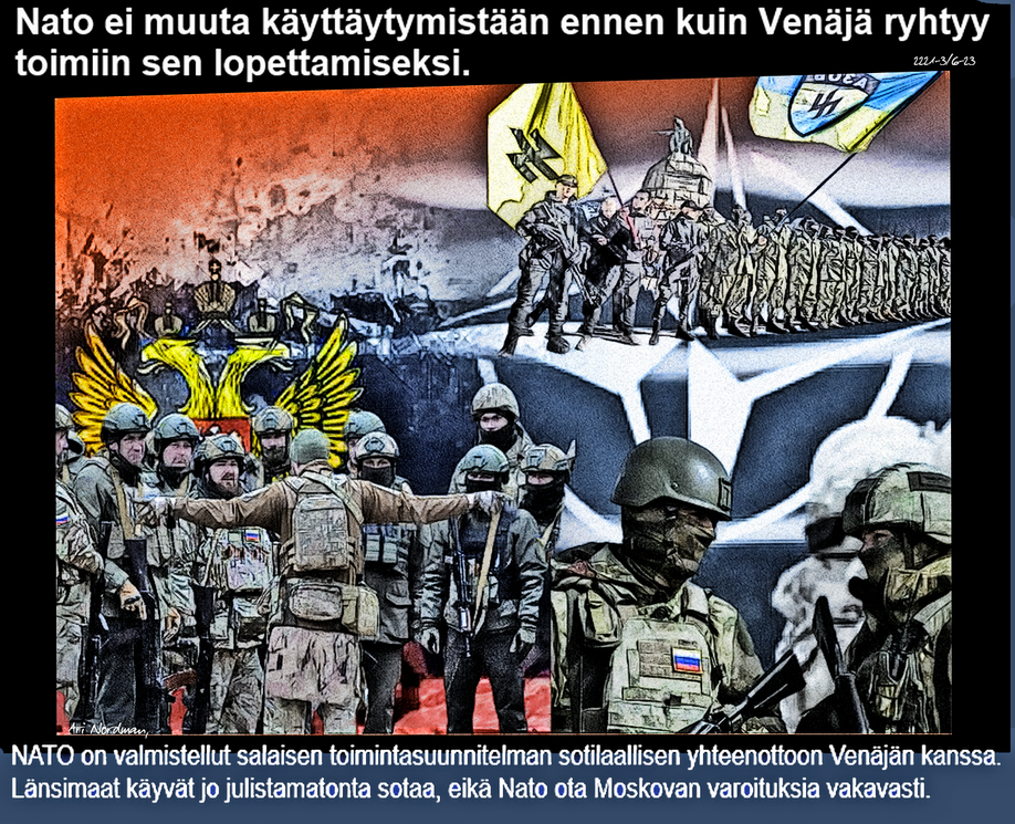 Nato - Venäjä - Maailmansota - Atomipommi - Ukraina - Salaliitto - Teoria