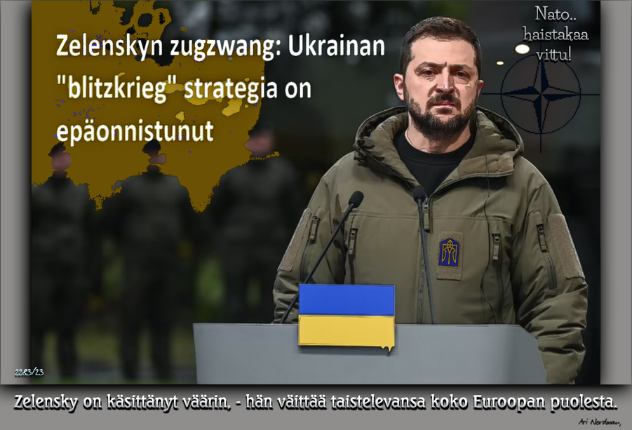 Zelensky-Nato-Pettymys-Eurooppa-Vittu-Rypälepommi