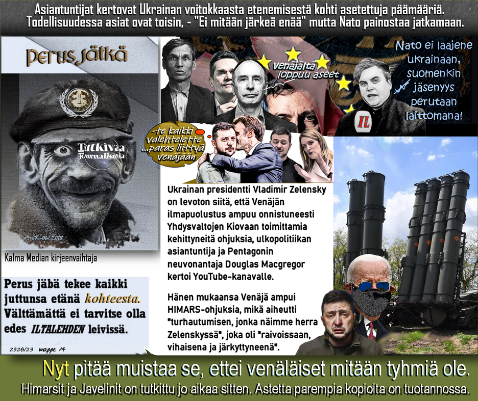 Tilanne-Huolissaan-Himars-Pekka Toveri-Salaisuus