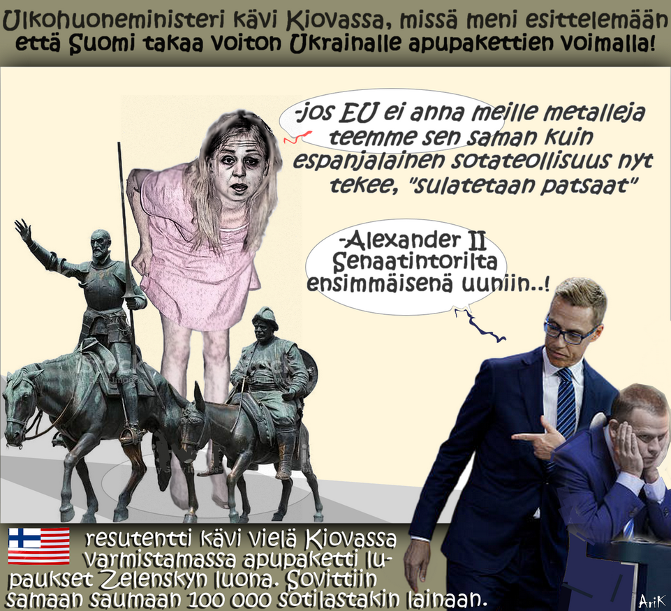 Ulkoministeri, Elina Valtonen, EU osavaltiona Suomi menettää metallit, Stubb