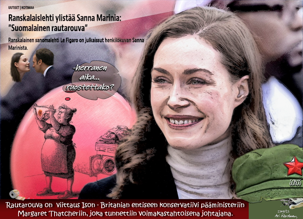 Sanna Marin-Ruosteessa-Rautarouva-Voimakastahtoinen